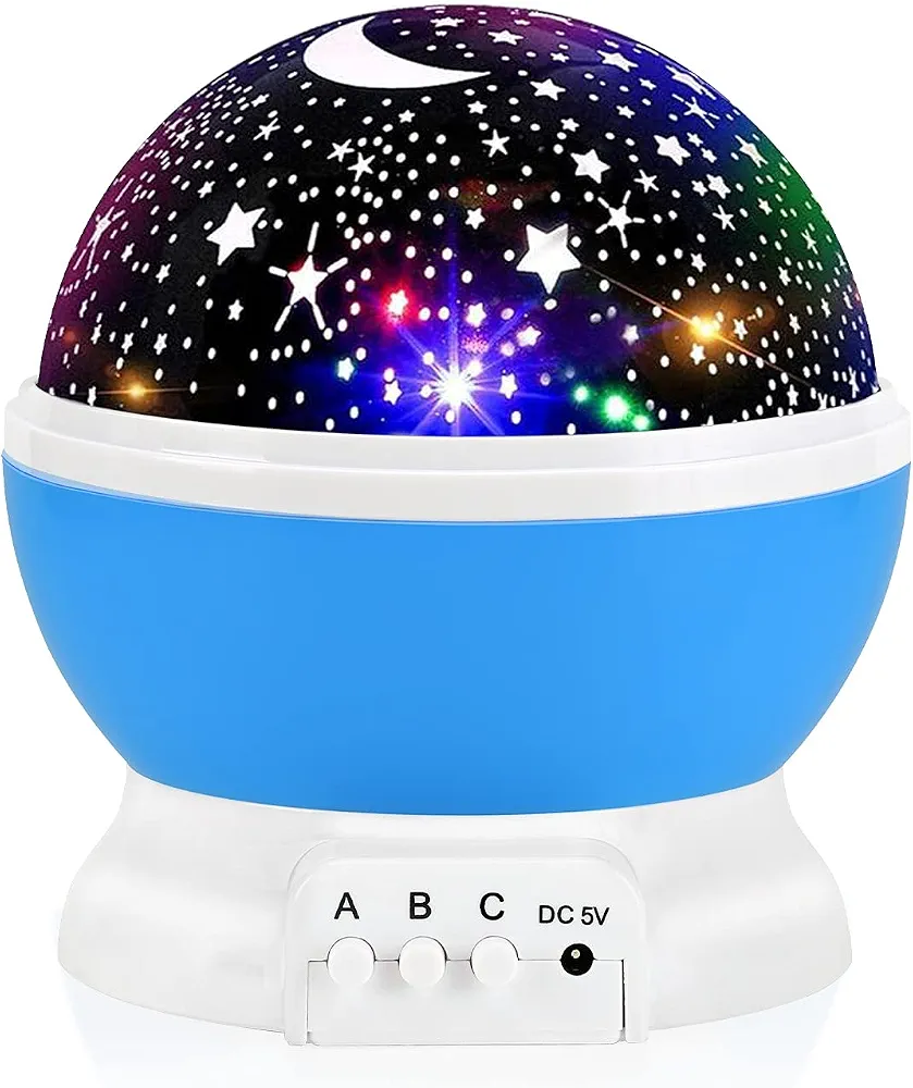 Kids' Night Light (Moon/Star Design)