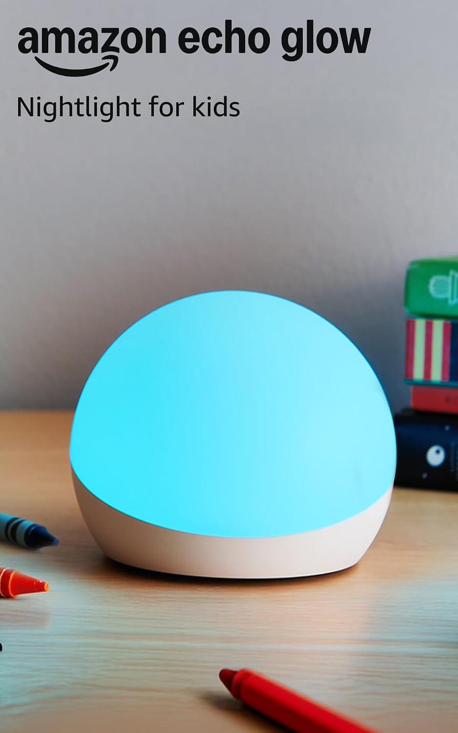 Amazon Echo Glow smart lamp for kids bedroom