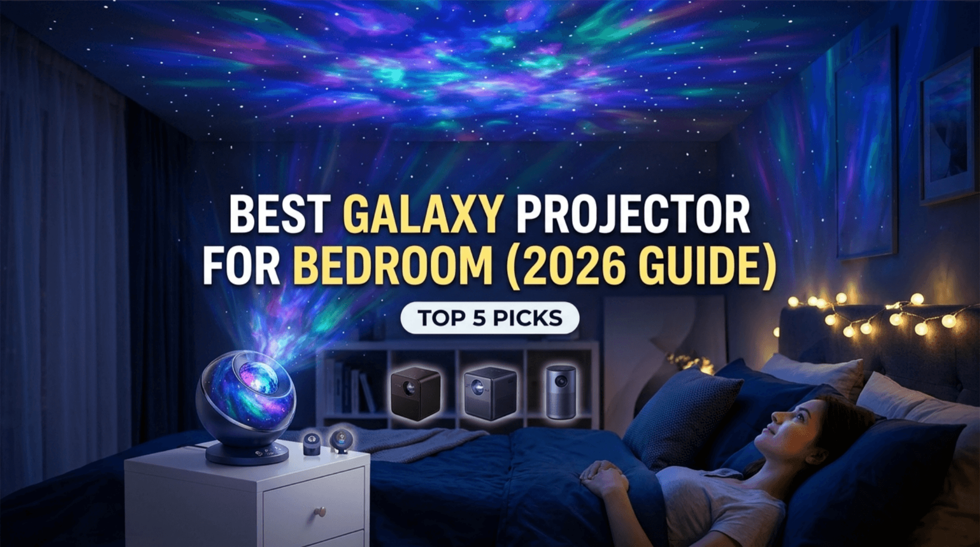 Best galaxy projectors for bedrooms