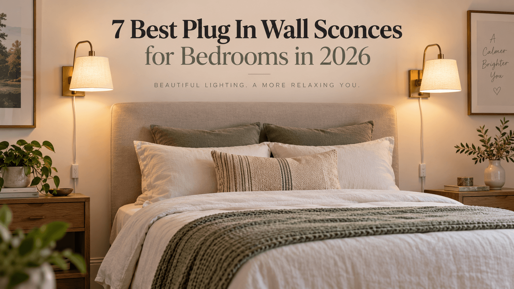 best plug in wall sconces for bedrooms