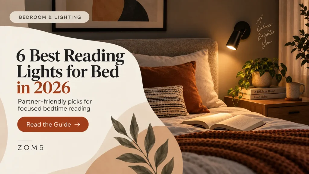 Best reading lights for bed in 2026 for focused nighttime reading