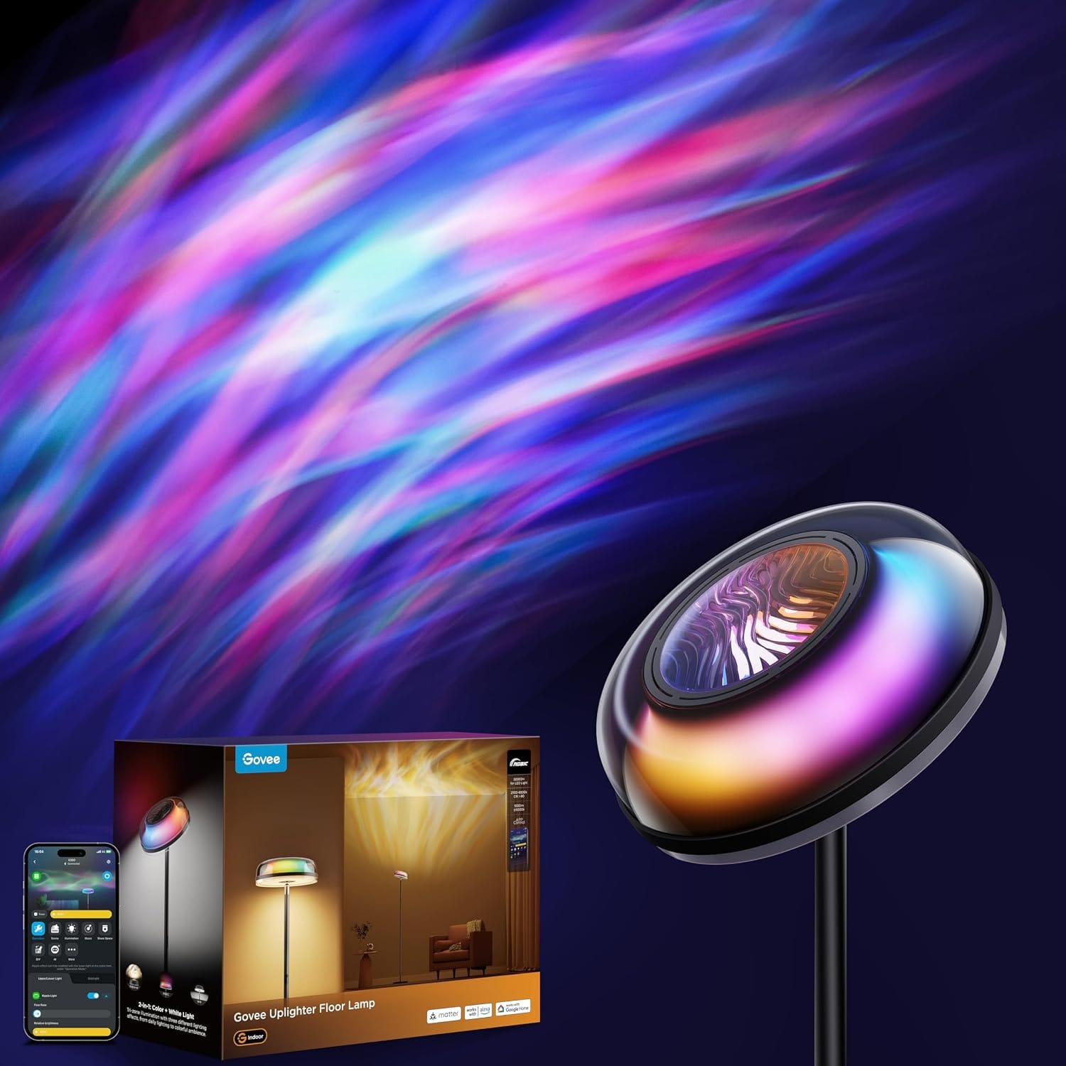 Govee Smart Table Lamp 2 for smart bedroom lighting