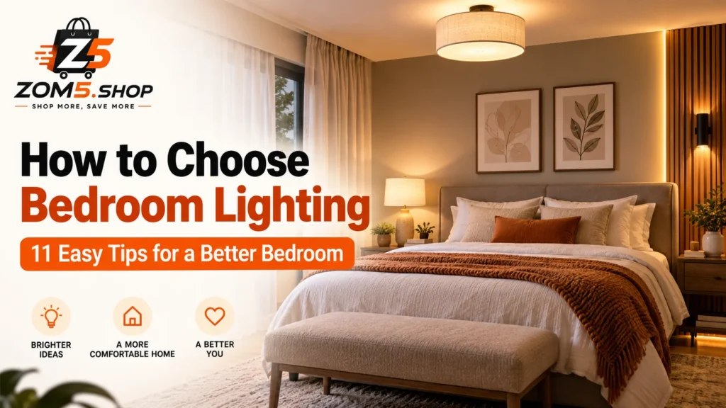 How to choose bedroom lighting with 11 easy tips for a better bedroom