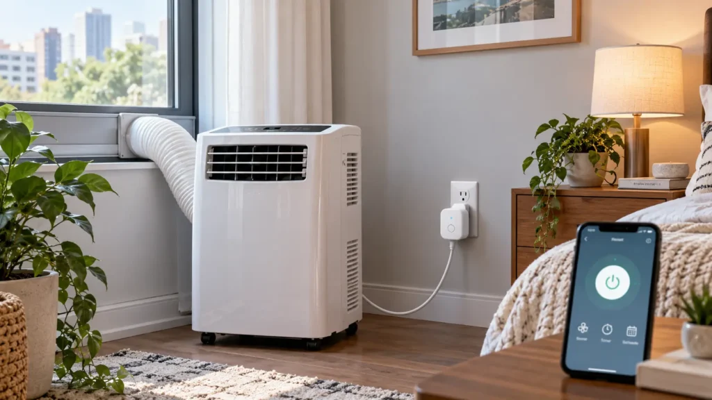 Smart plug for air conditioner safety guide